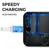 20W iPhone/Samsung Charge Cable - CREAMCY