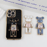 3D Moving Candy Bear Phone Grip - Creamcy Cases
