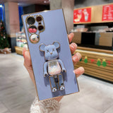 3D Moving Candy Bear Samsung Galaxy Case (Galaxy S10, S20/S21 FE, A Series) - Creamcy Cases