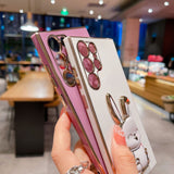 Cute Smiley 3D Bunny Samsung Galaxy Case - Creamcy Cases