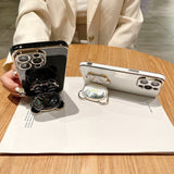 3D Winnie Bear Electroplating Samsung Galaxy Case - Creamcy Cases