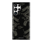 Black and Gold Dragon Samsung Galaxy Case - Creamcy Cases