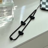 Black White Checkers iPhone Case - CREAMCY