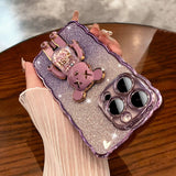 Bling Bling 3D Candy Bear iPhone Case - CREAMCY