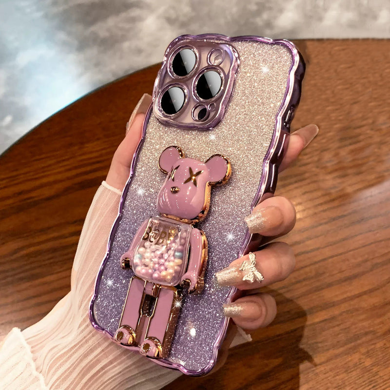 Bling Bling 3D Candy Bear iPhone Case (iPhone 7/8 Plus, 7/8/SE) - Creamcy Cases
