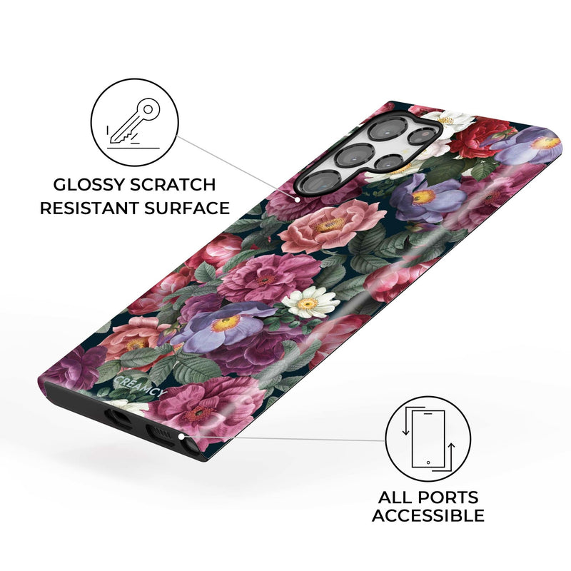 Bloomy Garden Samsung Galaxy Case - CREAMCY