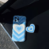 Blue Moon Latte Love iPhone Case - Creamcy Cases