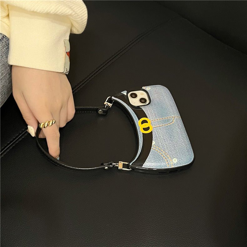 Chic Jeans Handbag iPhone Case - Creamcy Cases