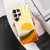 Colorblock Sunset Samsung Galaxy Case - Creamcy Cases