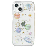 Colorful Stars & Planets iPhone Case - Creamcy Cases