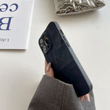 Cool Black Wrinkled iPhone Case - Creamcy Cases