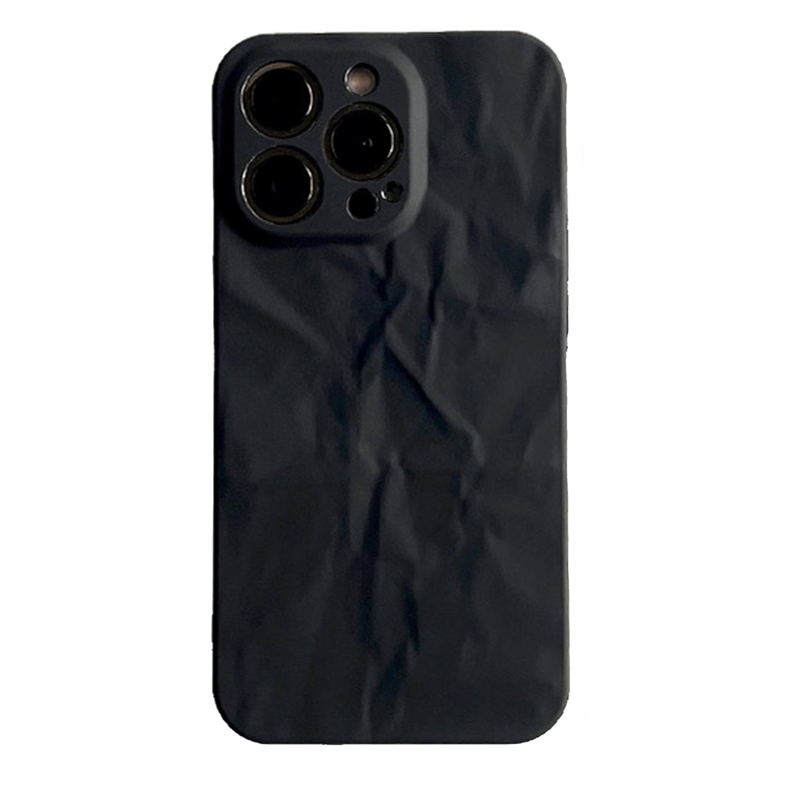 Cool Wrinkled Black iPhone Case Cool Wrinkled Black iPhone Case