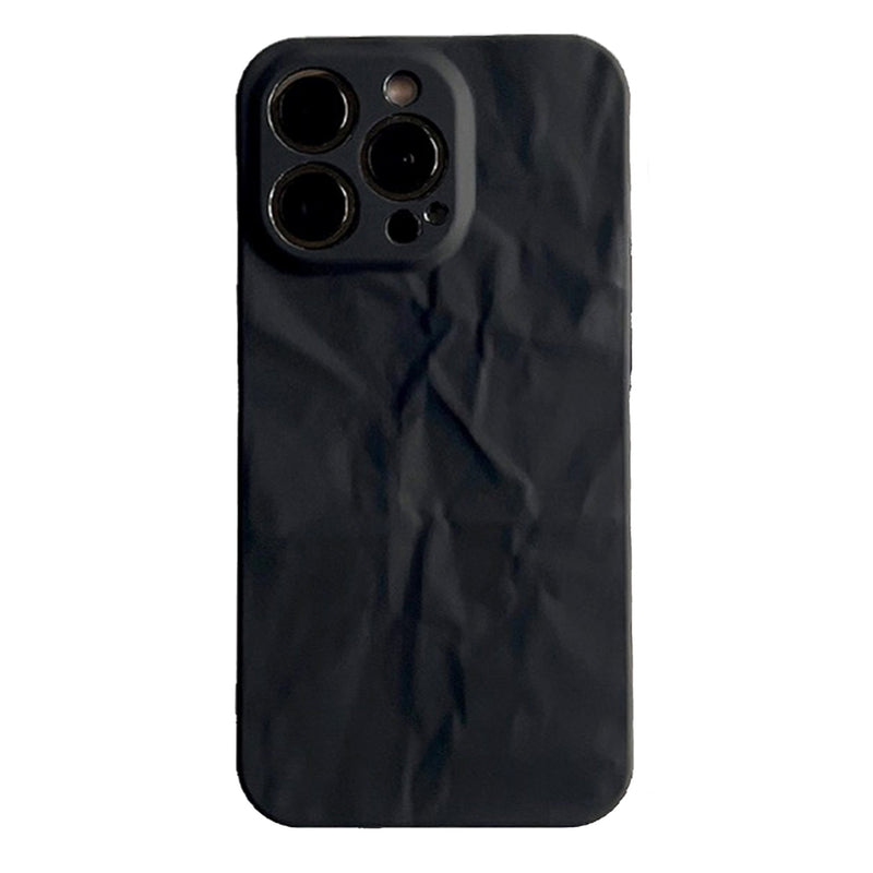 Cool Wrinkled Black iPhone Case Cool Wrinkled Black iPhone Case