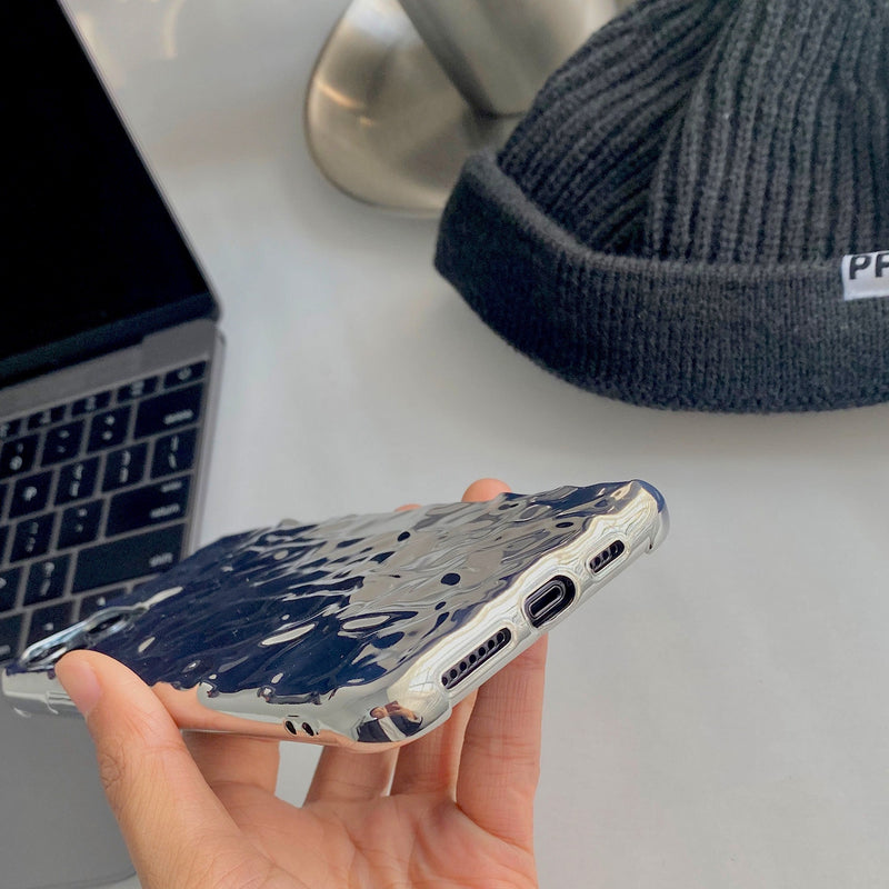 Cool Wrinkled Silver iPhone Case Cool Wrinkled Silver iPhone Case