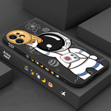 Cute Astronaut Cartoon iPhone Case - Creamcy Cases