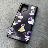 Cute Astronaut Pattern Samsung Galaxy Case - CREAMCY