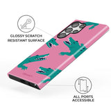 Cute Crocodile Pattern Samsung Galaxy Case - Creamcy Cases