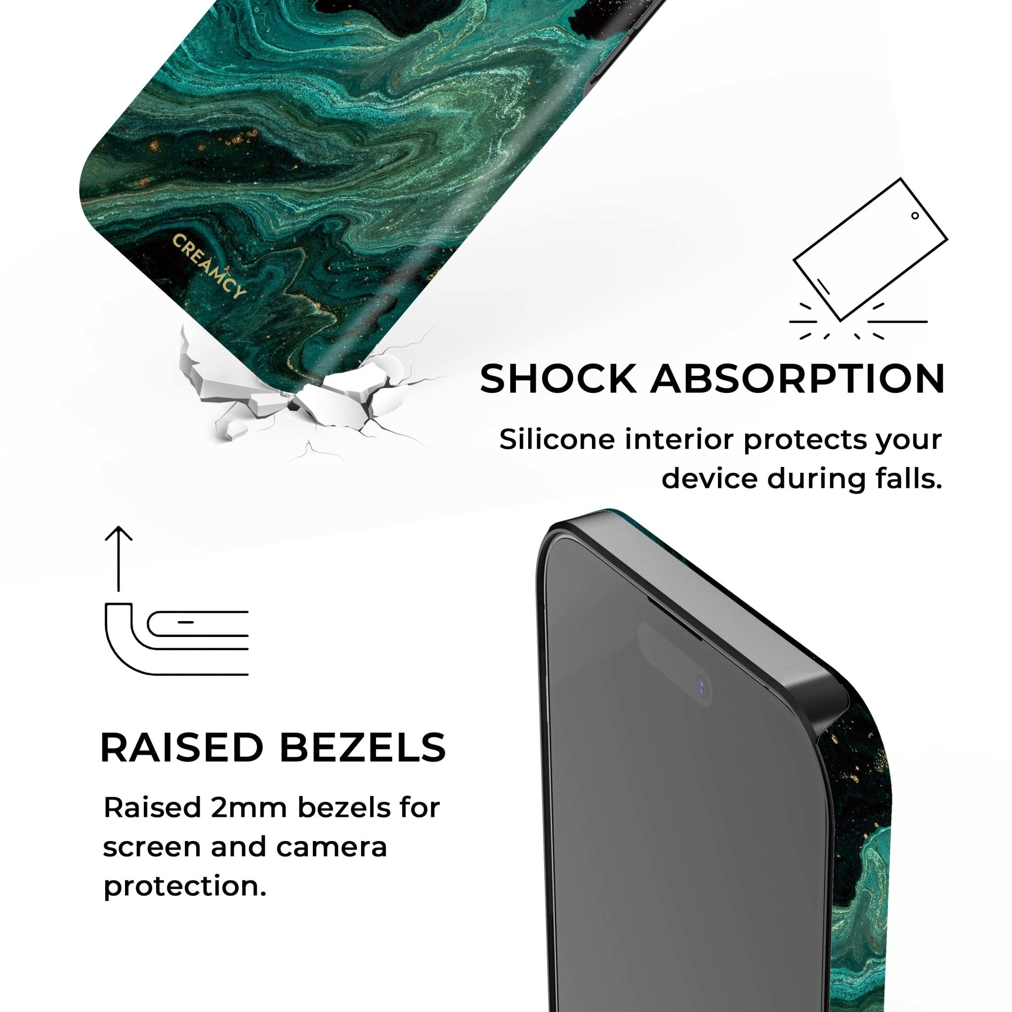Emerald Pool iPhone Case - Creamcy.com – CREAMCY