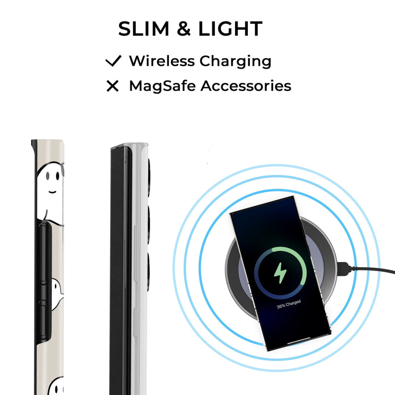 Ghost First Samsung Galaxy Case - CREAMCY