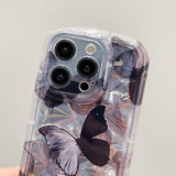 Gothic Midnight Butterfly iPhone Case - CREAMCY