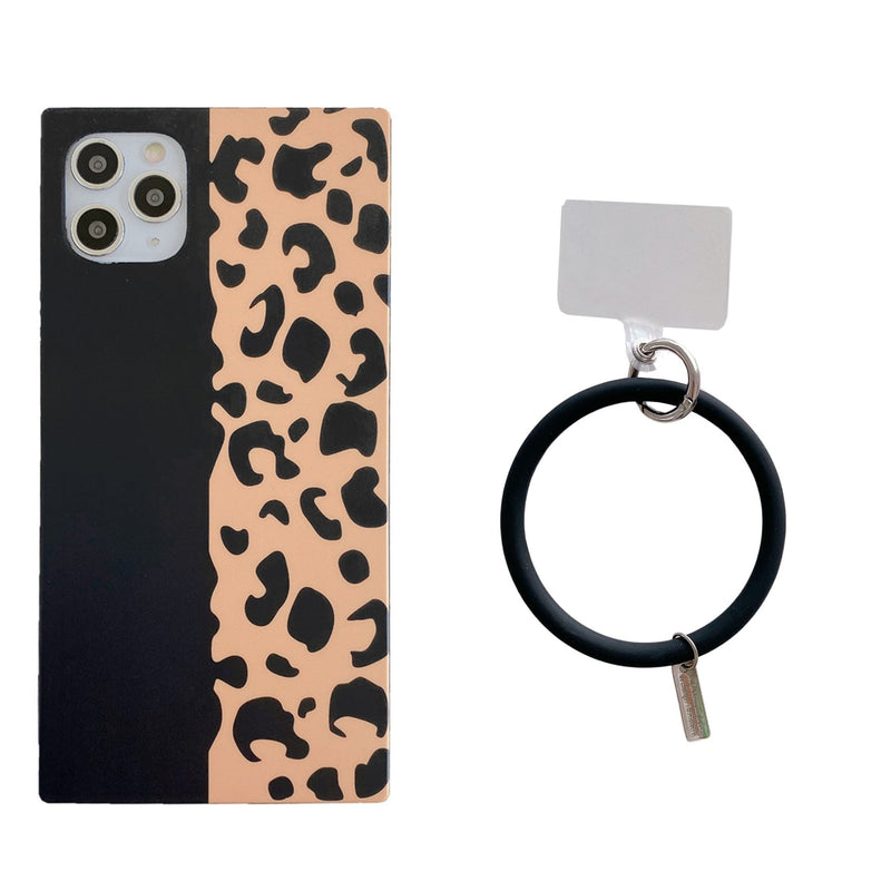 Hot Girl Leopard Square iPhone Case - CREAMCY