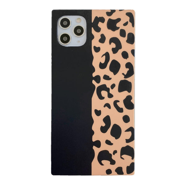 Hot Girl Leopard Square iPhone Case - CREAMCY