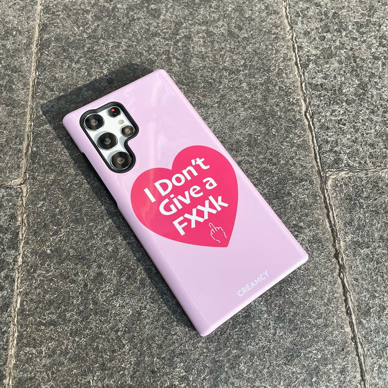 I Don't Give a F iPhone Case - CREAMCY