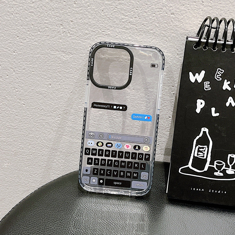 INS Chat Dialog iPhone Case - Creamcy Cases