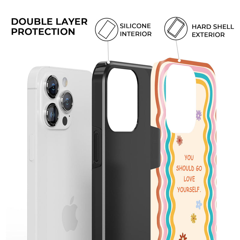 Love Yourself iPhone Case - Creamcy Cases