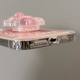 Lovely 3D Teddy Bear iPhone Case - Creamcy Cases