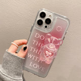 Lovely 3D Teddy Bear iPhone Case - Creamcy Cases