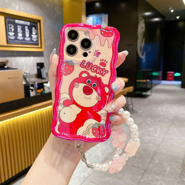 Lucky Strawberry Bear iPhone Case - CREAMCY