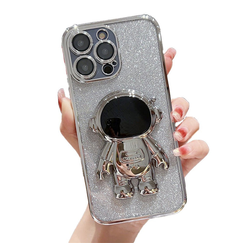 Luxury Bling Bling 3D Astronaut iPhone Case - Creamcy Cases
