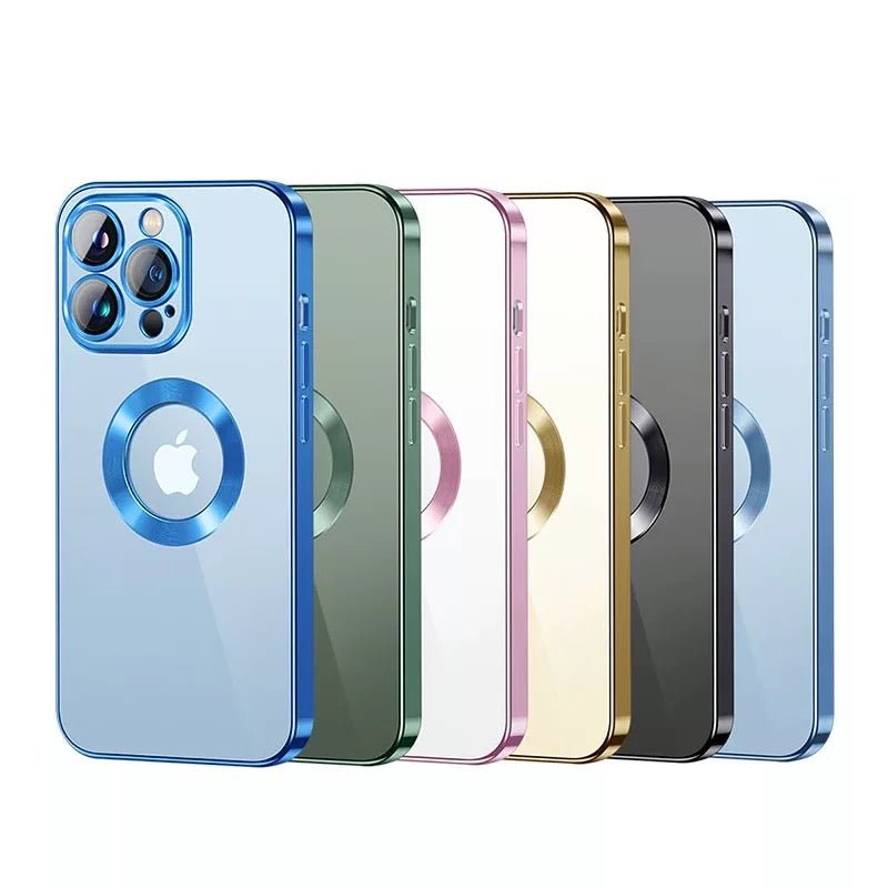 Luxury Electroplated Transparent iPhone Case - Creamcy Cases