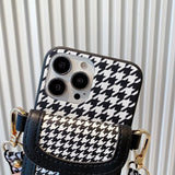 Luxury Houndstooth Purse iPhone & Samsung Galaxy Case - Creamcy Cases