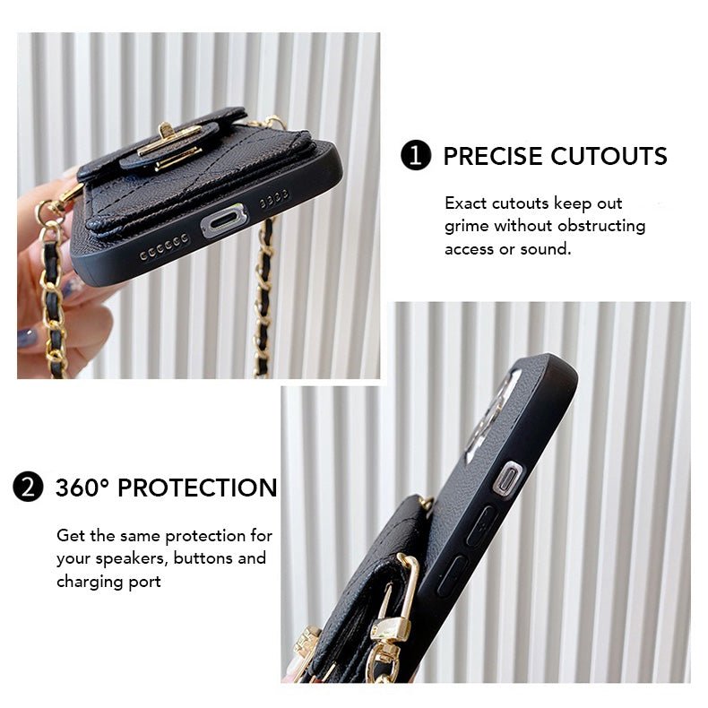 Luxury Purse iPhone Case With Crossbody Strap – CREAMCY