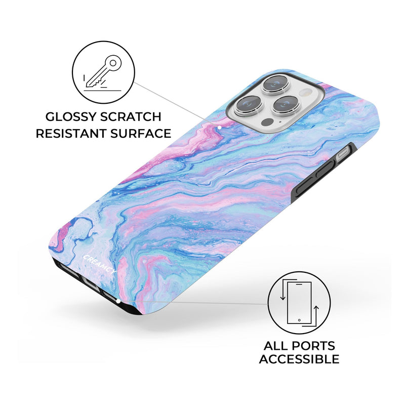 Moonstone Marble iPhone Case - Creamcy Cases