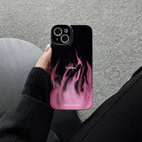 Neon Flames iPhone Case - Creamcy Cases