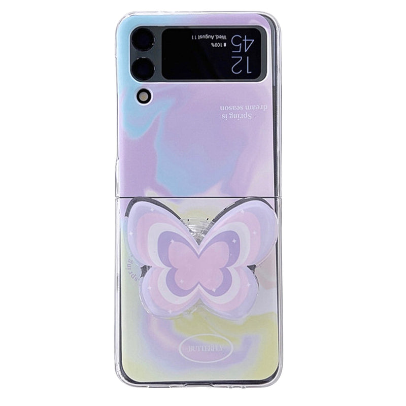 Ombre Butterfly Samsung Z Flip Case - Creamcy Cases