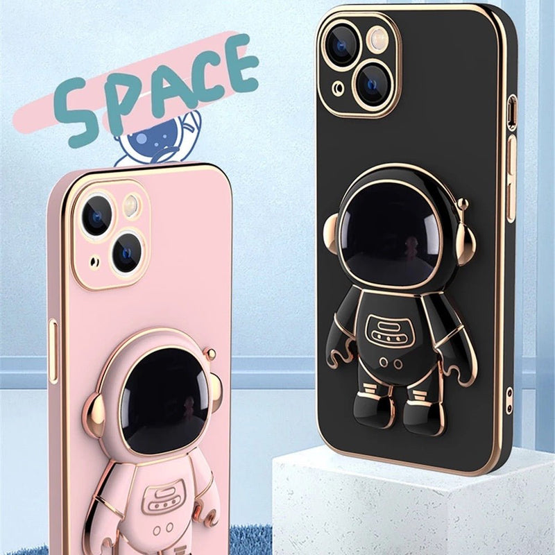 Outer Space 3D Astronaut iPhone Case (iPhone 13/12 Mini, 7/8 Plus, 7/8/SE) - Creamcy Cases