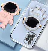 Outer Space 3D Astronaut Samsung Galaxy Case - Creamcy Cases