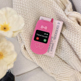 Pink Retro Flip iPhone Case - CREAMCY
