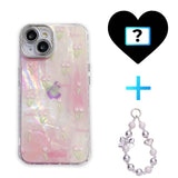 Pink Tulips iPhone Case w/ Crystal Lens Protector - CREAMCY
