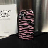 Pink Wavy Leopard iPhone Case - CREAMCY