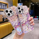Purple Floral Market iPhone Case - CREAMCY