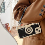 Retro Chic Camera Handbag iPhone Case - CREAMCY