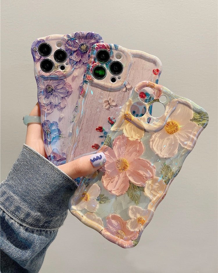 Spring Loaded Phone Case Spring Blooms Floral iPhone Case - Creamcy.com – CREAMCY