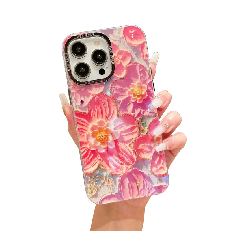 Summer Blooms Floral iPhone Case Summer Blooms Floral iPhone Case