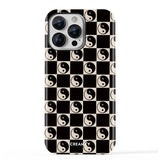 Taichi Checkers iPhone Case - Creamcy Cases