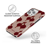 Vivid Red Cherry iPhone Case - CREAMCY